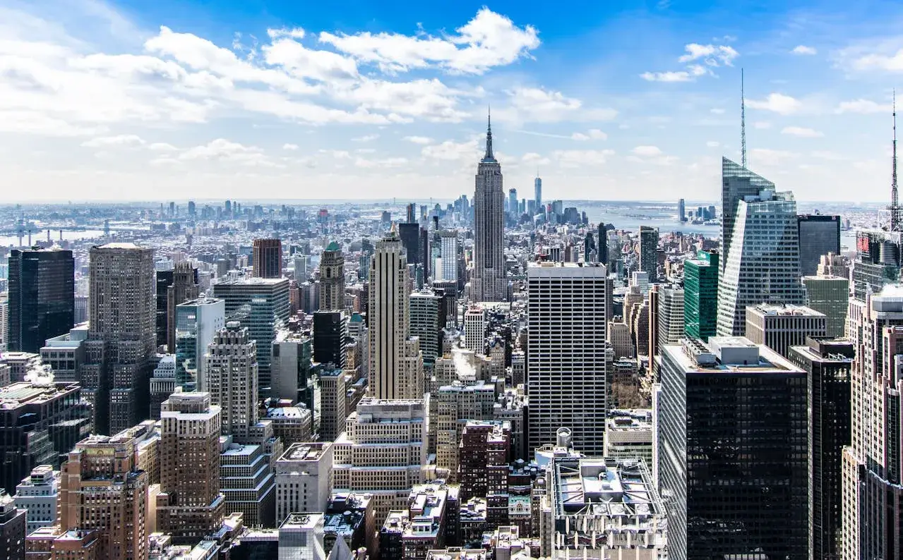 New York City skyline representing global financial centers and regulatory practice opportunities